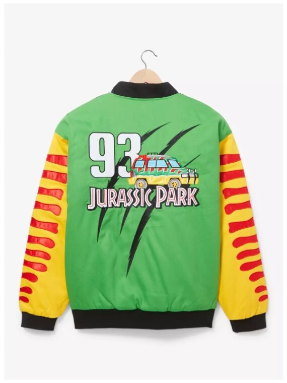 Jurassic Park Jeep Racing Jacket USA Jackets