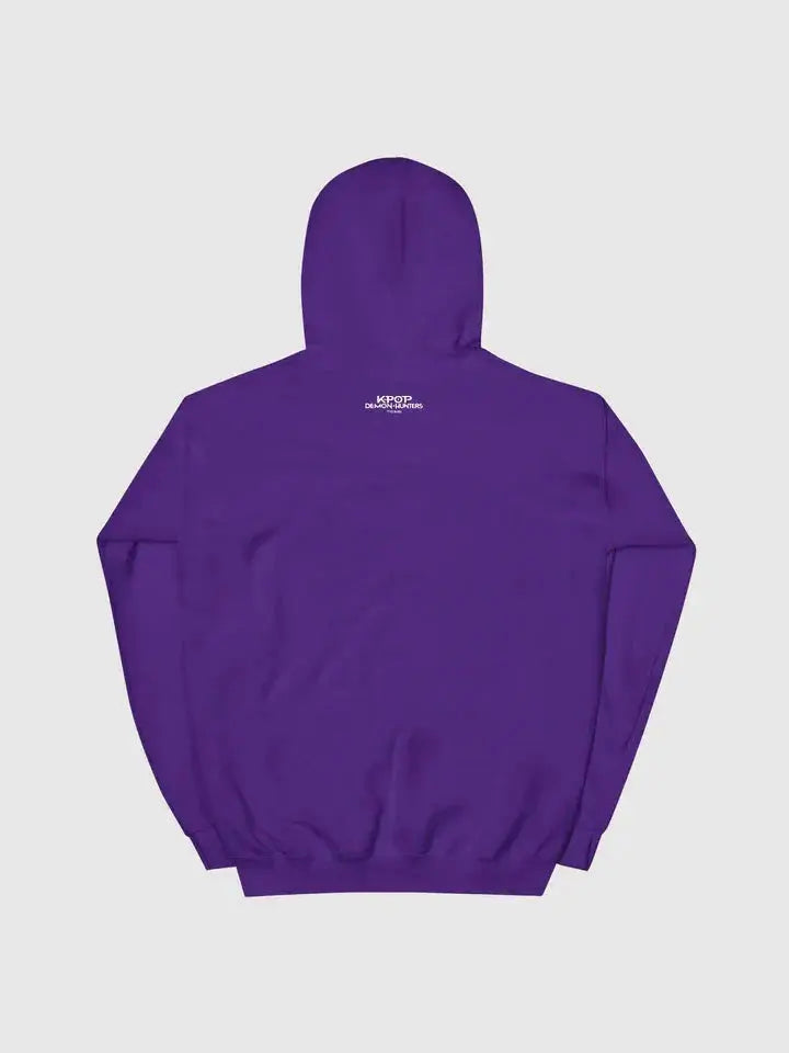 KPop Demon Hunters Huntrix Logo Purple Hoodie USA Jackets