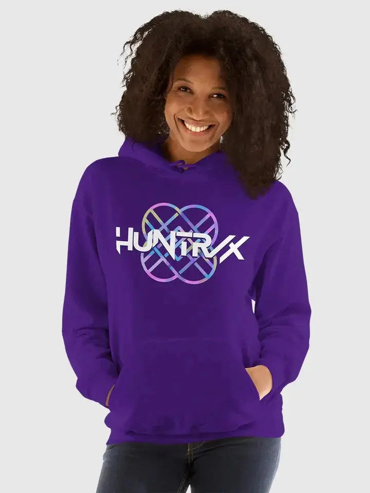 KPop Demon Hunters Huntrix Logo Purple Hoodie USA Jackets