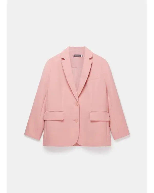 Karen Pirie S02 Velvet Pink Oversized Blazer USA Jackets