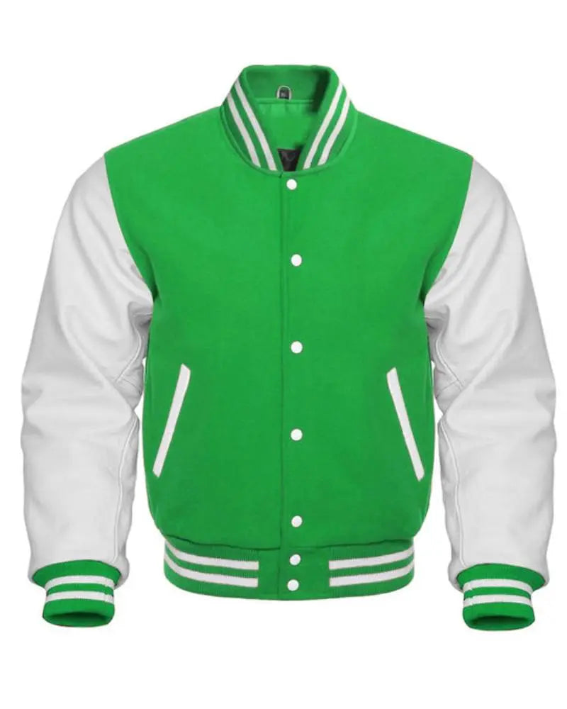 Kelly Green Varsity Jacket USA Jackets