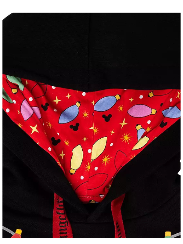 Loungefly Disney Mickey’s Light Up Decorations Christmas Sweatshirt Hoodie USA Jackets