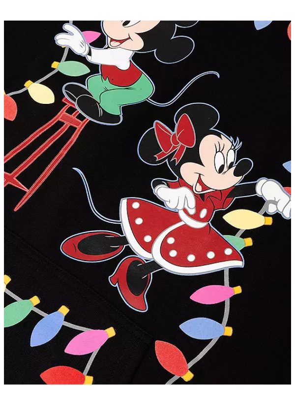 Loungefly Disney Mickey’s Light Up Decorations Christmas Sweatshirt Hoodie USA Jackets