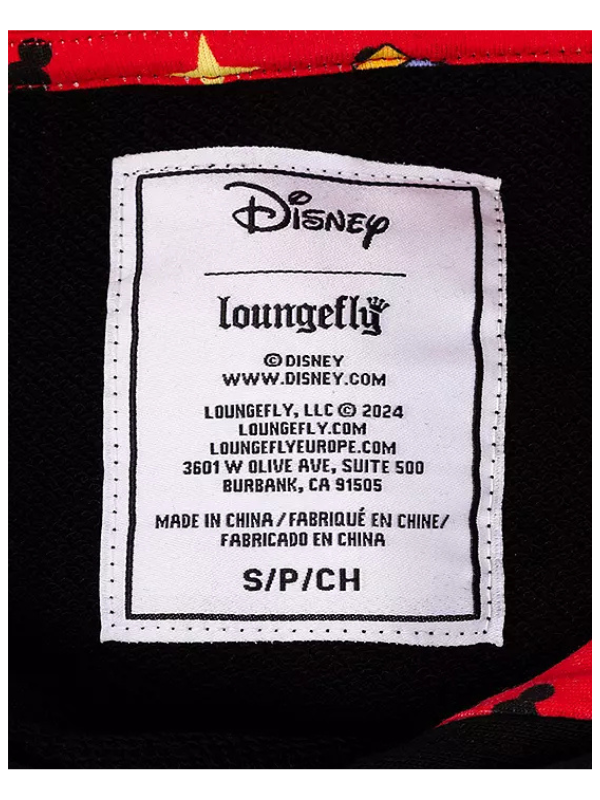 Loungefly Disney Mickey’s Light Up Decorations Christmas Sweatshirt Hoodie USA Jackets