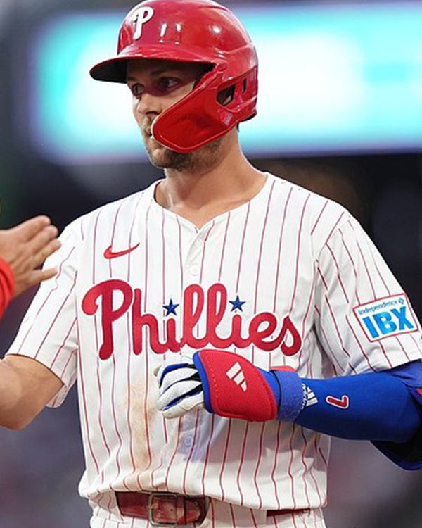 MLB Philadelphia Phillies Bryce Harper Striped Jersey USA Jackets