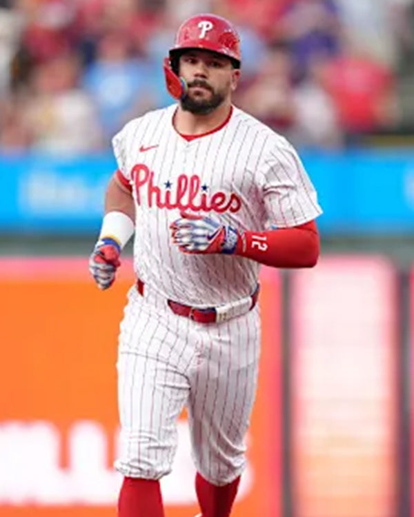 MLB Philadelphia Phillies Bryce Harper Striped Jersey USA Jackets