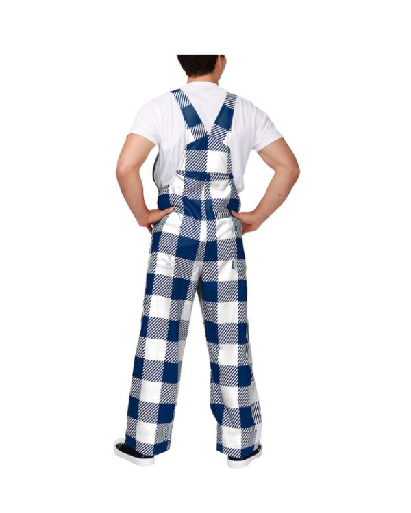 Men’s Navy Dallas Cowboys Big Logo Plaid Overall USA Jackets
