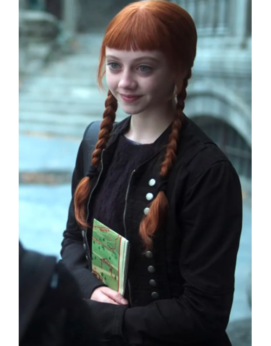 Wednesday S02 Evie Templeton Drummer Jacket USA Jackets