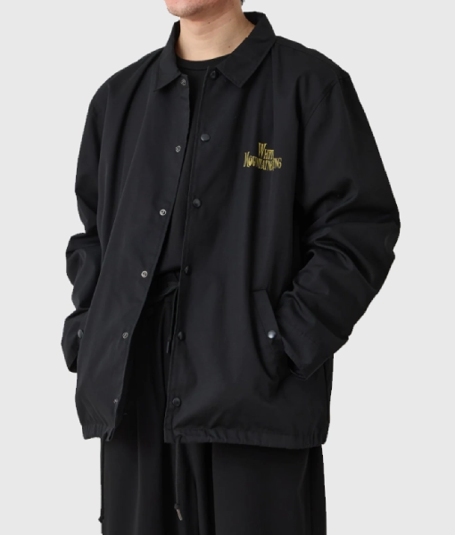 White Mountaineering Qotsa Lullabies To Paralyze Coach Jacket USA Jackets