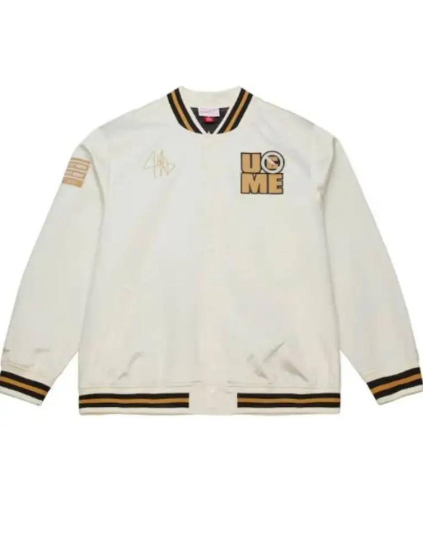 WWE John Cena Sublimated Satin Bomber Jacket USA Jackets