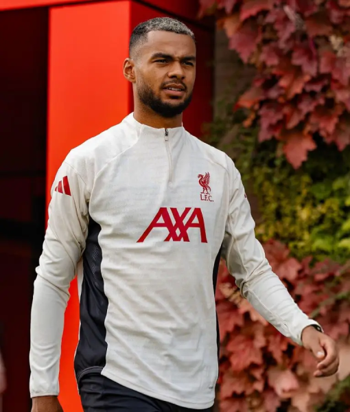 LFC Adidas 25/26 Pro-Training White Top USA Jackets