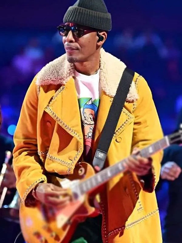 NBA All-Star Game Raphael Saadiq Yellow Jacket USA Jackets