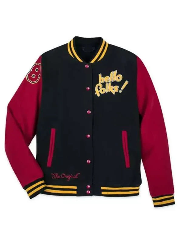 Mickey Mouse and Pluto Varsity Jacket USA Jackets