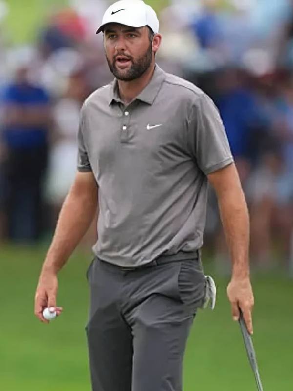 PGA Tour Championship 2025 Scottie Scheffler Round Two T-Shirt USA Jackets