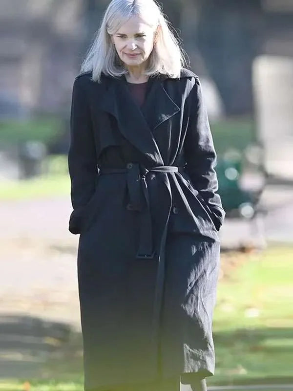 Elizabeth McGovern Talamasca The Secret Order Black Coat USA Jackets