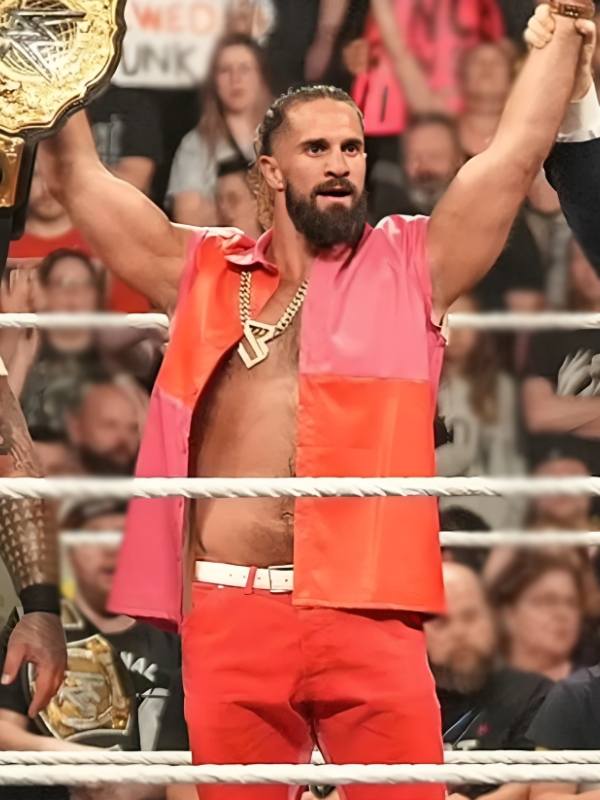 Seth Rollins Monday Night RAW 2025 Vest USA Jackets