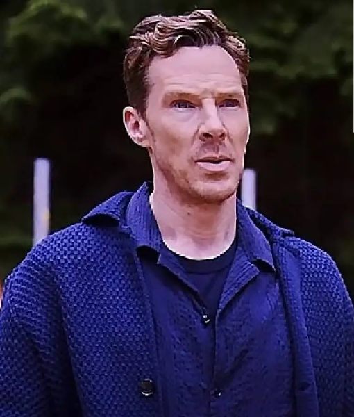 The Roses Benedict Cumberbatch Blue Crochet Coat USA Jackets