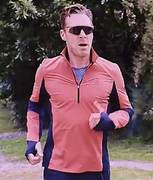 The Roses Benedict Cumberbatch Pink & Black Track Jacket USA Jackets