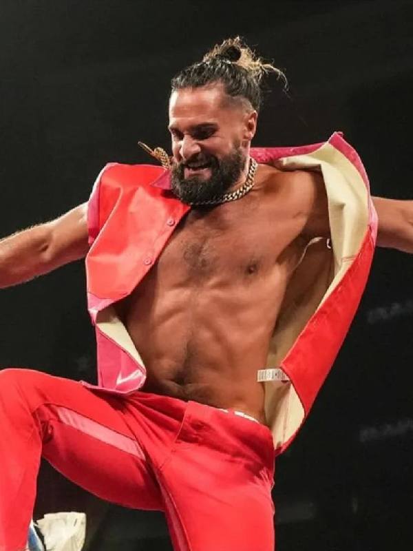 Seth Rollins Monday Night RAW 2025 Vest USA Jackets