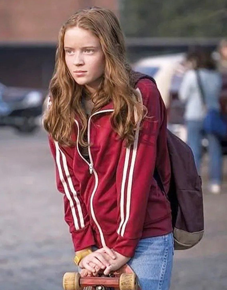 Stranger Things S04 Sadie Sink Red Track Jacket USA Jackets