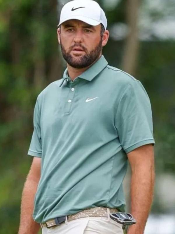PGA Tour Championship Scottie Scheffler Polo T-Shirt USA Jackets