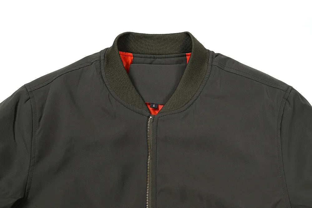Men’s Light-weight Bomber Aviator Jacket USA Jackets