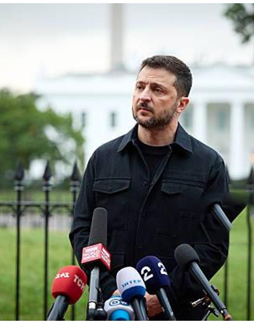 Volodymyr Zelenskyy Black Blazer Jacket USA Jackets