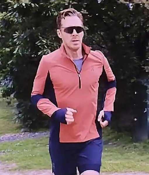 The Roses Benedict Cumberbatch Pink & Black Track Jacket USA Jackets