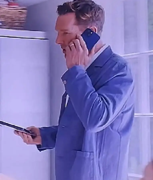 The Roses Benedict Cumberbatch Blue Blazer USA Jackets