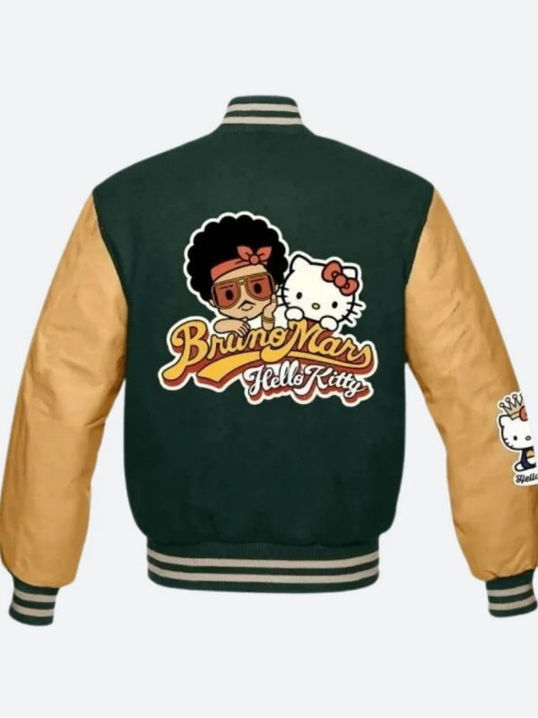 Bruno Mars Hello Kitty Varsity Jacket USA Jackets