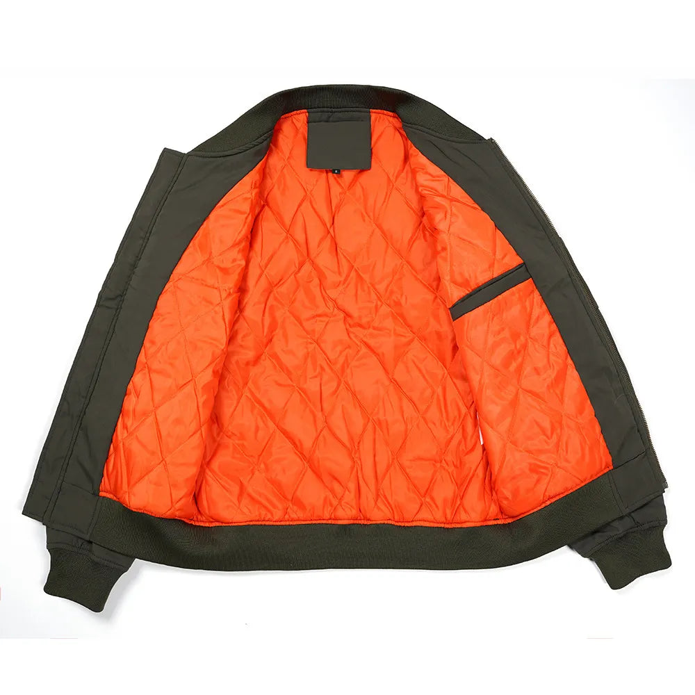 Men’s Light-weight Bomber Aviator Jacket USA Jackets