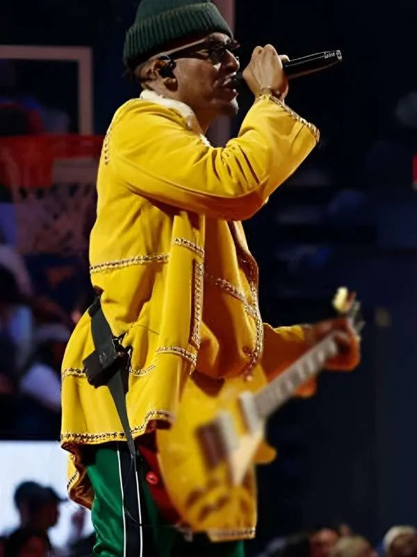 NBA All-Star Game Raphael Saadiq Yellow Jacket USA Jackets