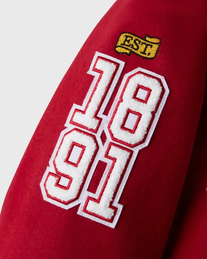 Stanford Campus Red Varsity Jacket USA Jackets