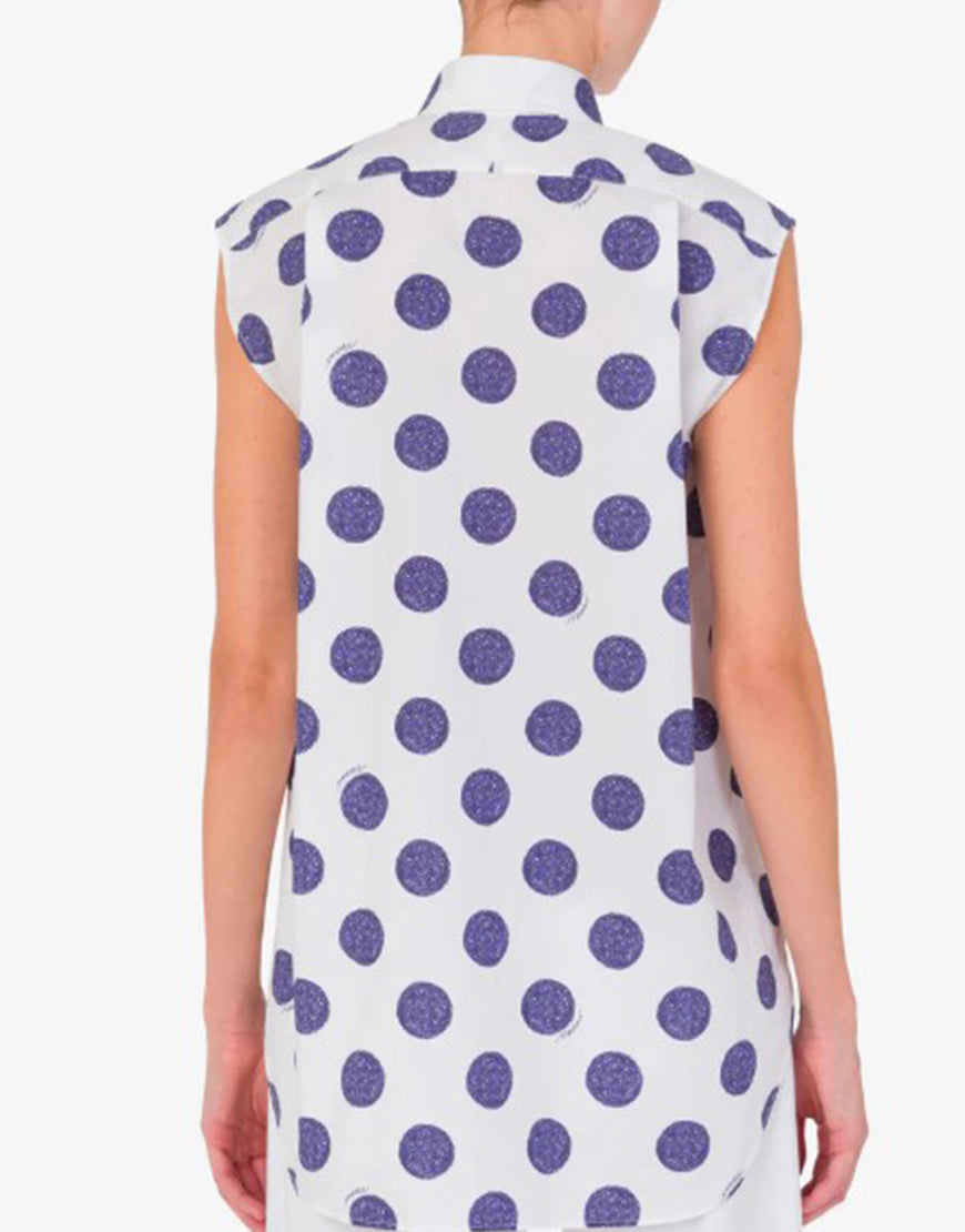 Emily In Paris S05 Lily Collins Polka Dots Top USA Jackets
