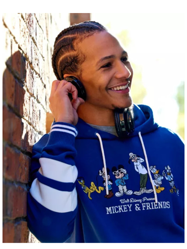 Mickey Mouse and Friends Hooded Sweatshirt For Adults USA Jackets