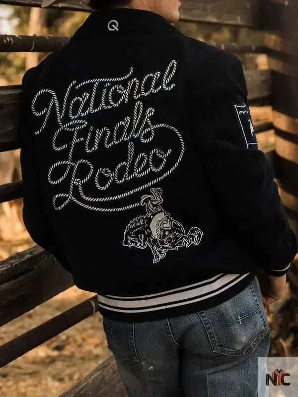 NFR Las Vegas Varsity Bomber Jacket USA Jackets