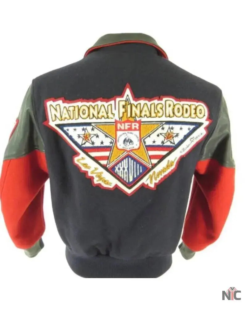 National Finals Rodeo 1996 Las Vegas Varsity Jacket USA Jackets