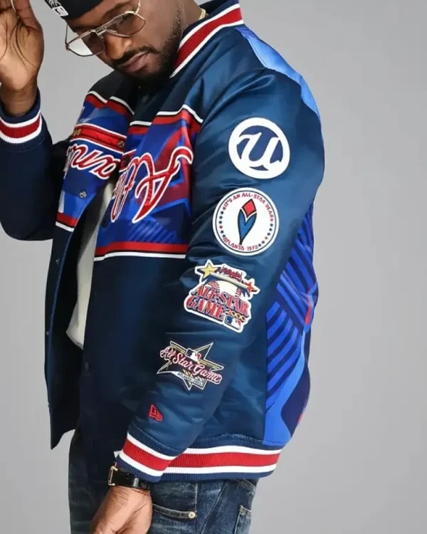 Atlanta Braves Usher x New Era Varsity Jacket USA Jackets