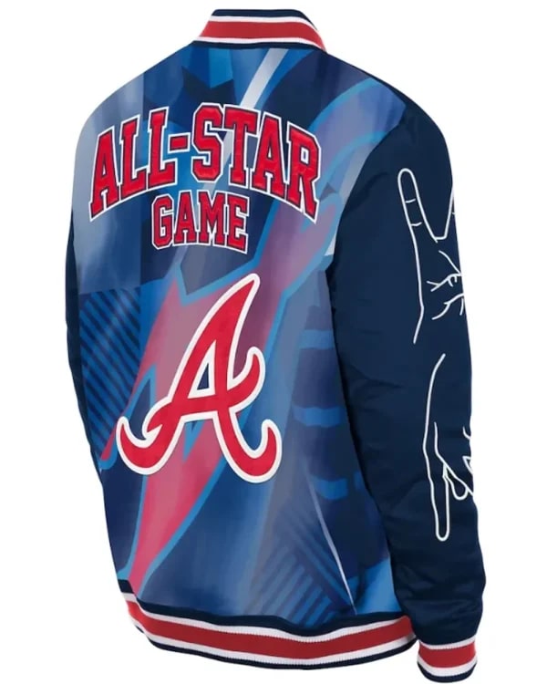 Atlanta Braves Usher x New Era Varsity Jacket USA Jackets