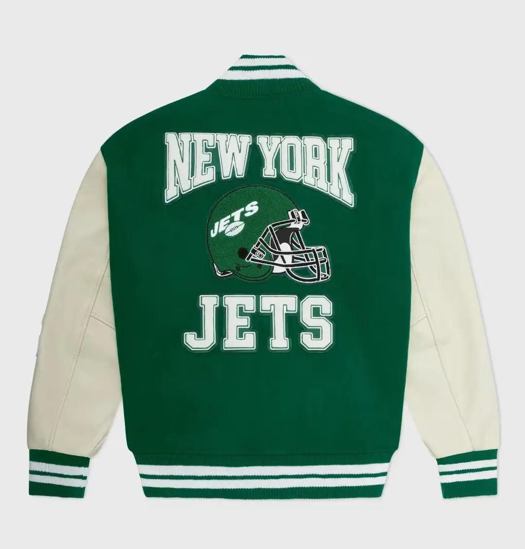 OVO x NFL New York Jets Varsity Jacket USA Jackets