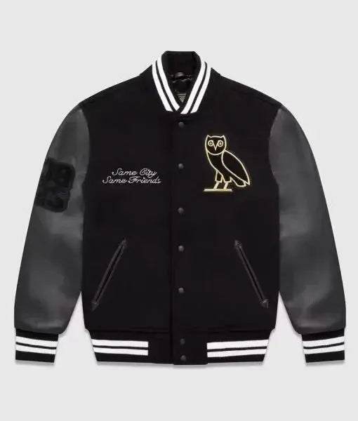 OVO Same City Same Friends Varsity Jacket USA Jackets