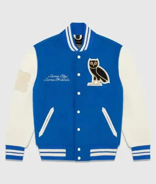OVO Same City Same Friends Varsity Jacket USA Jackets