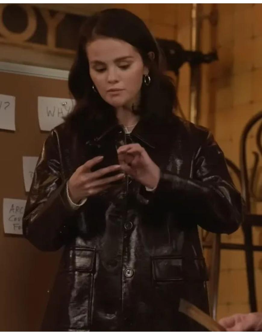 Only Murders In The Building S05 Selena Gomez Mid Length Coat USA Jackets