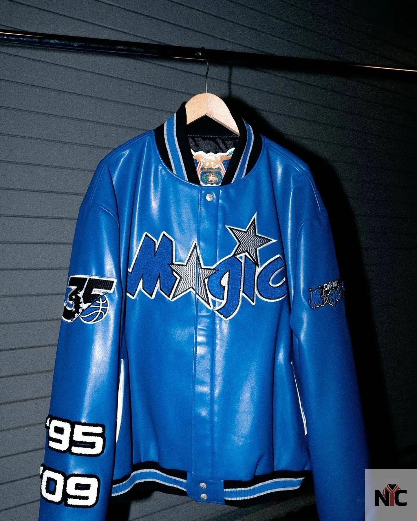 Orlando Magic Jeff Hamilton Blue Varsity Jacket USA Jackets
