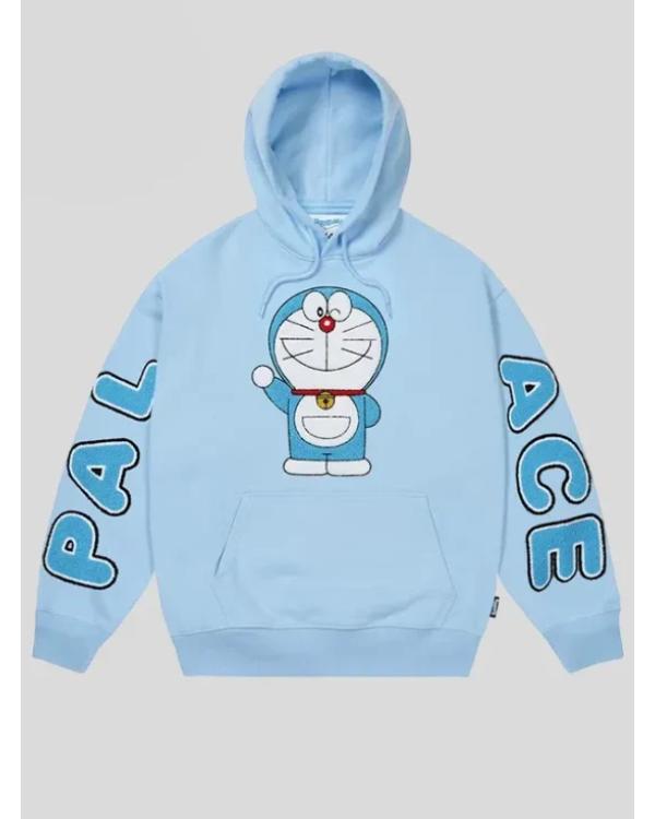 Palace x Doraemon Fleece Hoodie USA Jackets