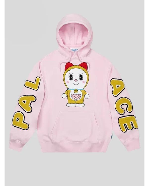 Palace x Doraemon Fleece Hoodie USA Jackets