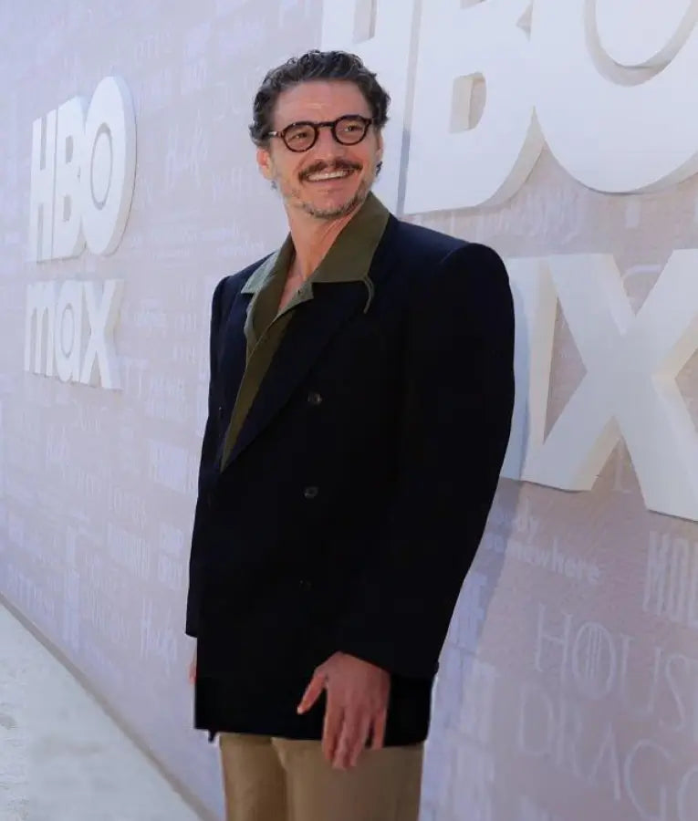 Pedro Pascal HBO Max Emmy Nominee Celebration Black Blazer USA Jackets