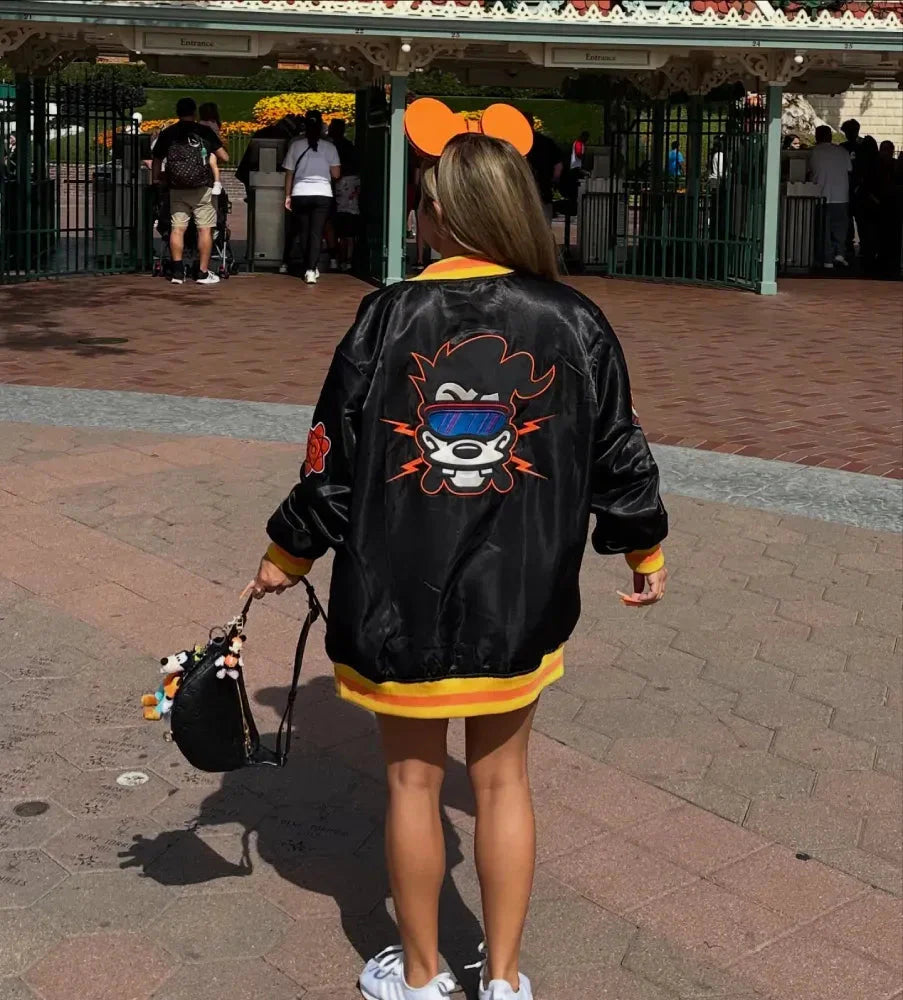 Powerline Black Varsity Jacket USA Jackets