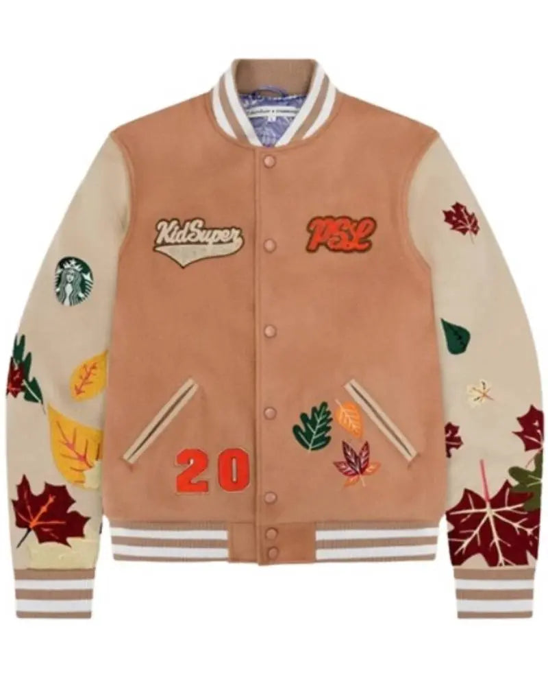 Starbucks Team PSL Varsity Jacket USA Jackets