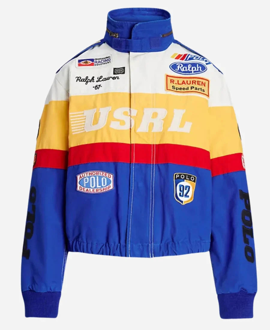 RL Speed Paris Racing Bomber Jacket USA Jackets